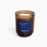 Blue Iris & Cognac Single Wick Candle