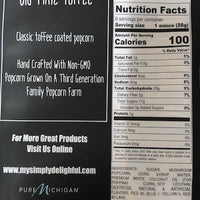 Old Time Toffee Popcorn