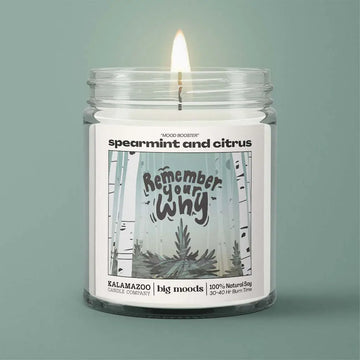 "Remember Your Why" Spearmint & Citrus - Soy Candle