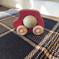 Toy Car With Rolling Ball