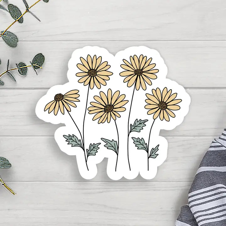 Flowers Vinyl Sticker