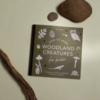 Mushrooms & Woodland Creatures: A Kids Drawing Book