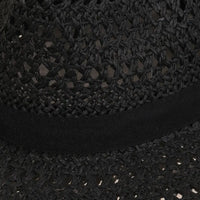 Braided Cowboy Hat - Black