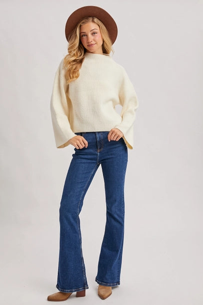 The Elevated Ease Sweater - Cream