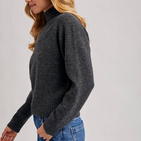 Moonlit Charcoal Sweater