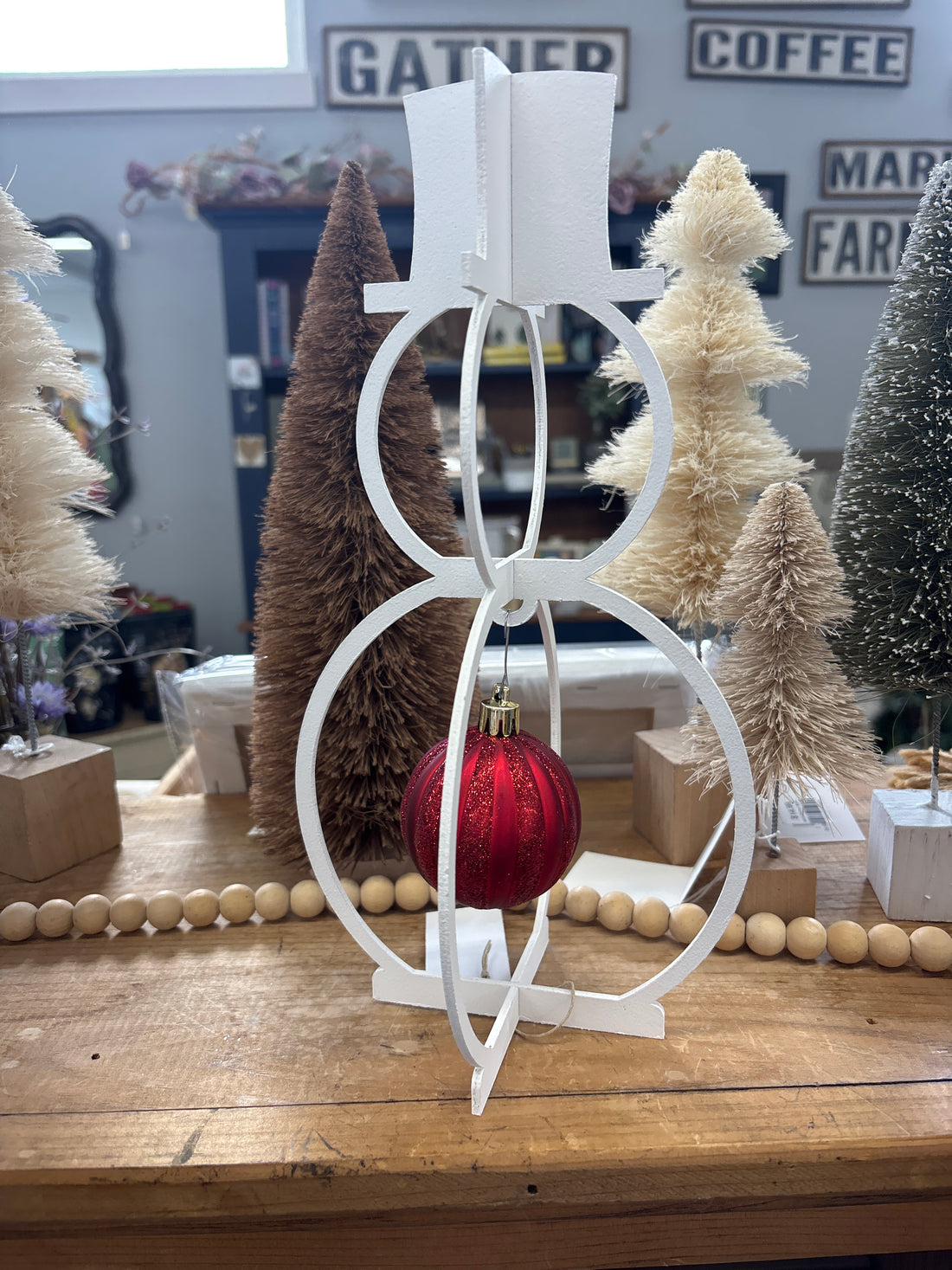 Snowman Ornament Holder