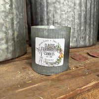 Holiday Garland Soy Tin Candle
