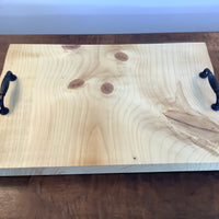 Wooden Tray With Handles