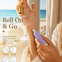 Lavanda Vida | Roll-on Pheromone Keychain Perfume Oil - 6ml: Seashell Clip
