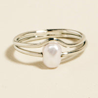 Pearl Charm Fashion Ring