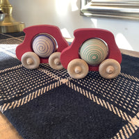 Toy Car With Rolling Ball