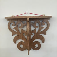 Wooden Decorative Small Wall Shelf