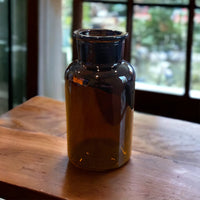 Amber Apothecary Jar