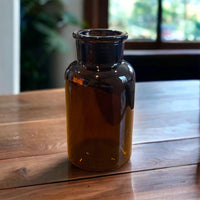 Amber Apothecary Jar