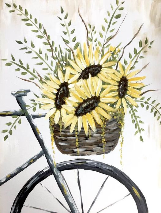 Art Kit - Bike With Flowers