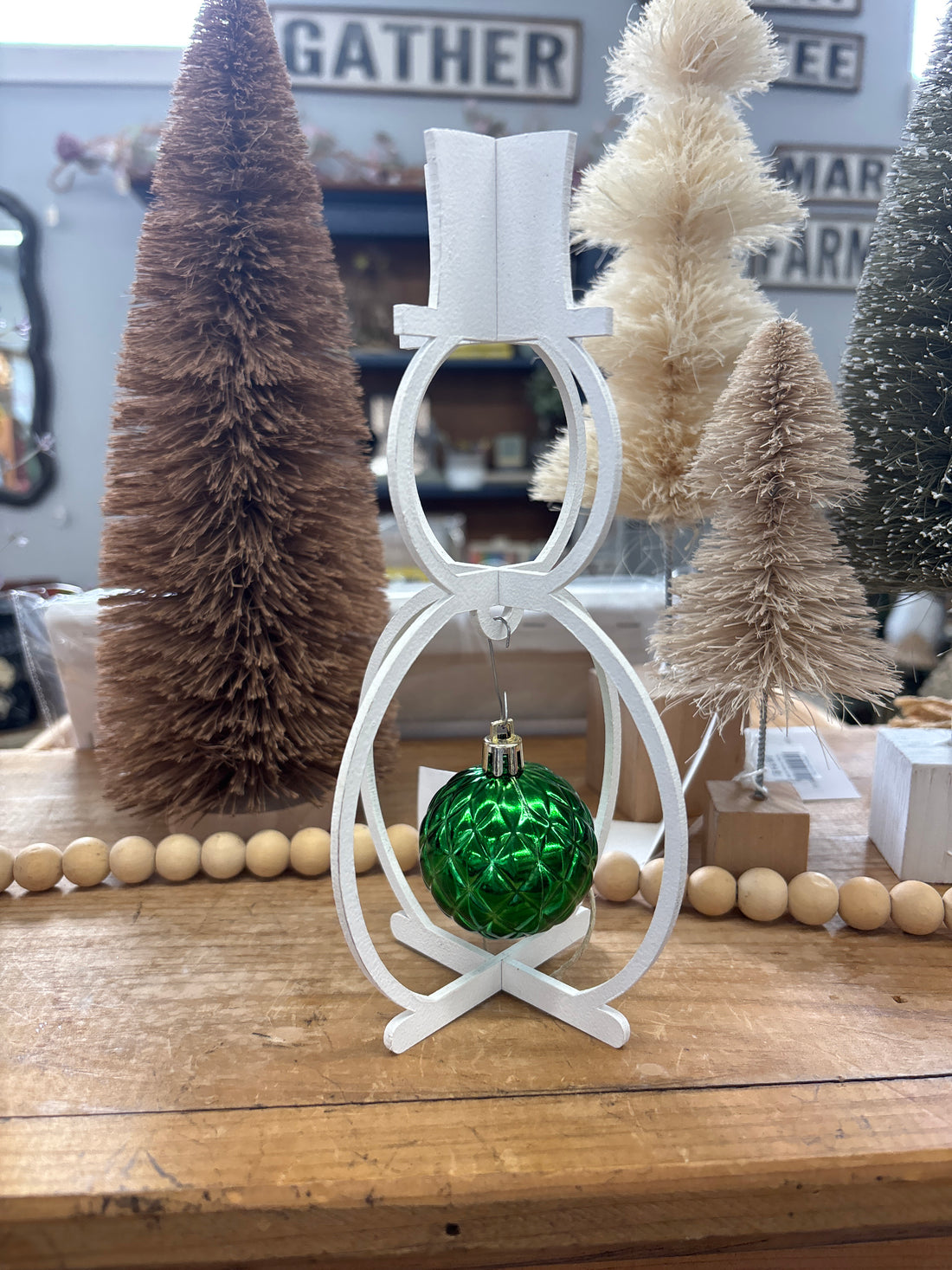Snowman Ornament Holder