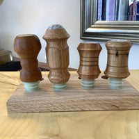 Wooden Bottle Stopper - Inlaid