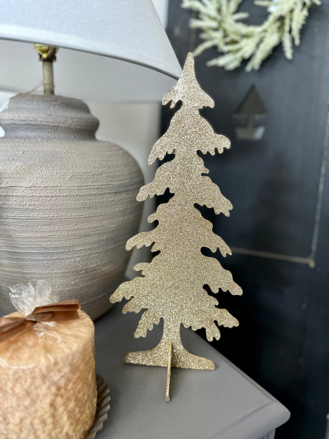 Gold Glitter Tree