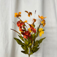 Orange Flowers - 20"
