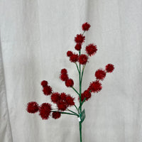 Kurt Adler Red Pom Pom Pick