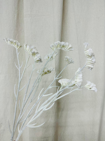 White Floral Pick
