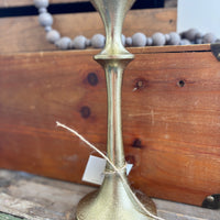 Gold Candle Holder - 9.5"