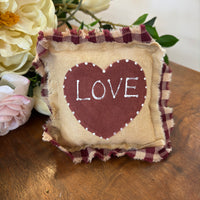 Mini Pillow Decor - Hearts