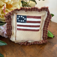 Mini Pillow Decor - Flags