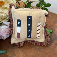 Mini Pillow Decor - Firecrackers