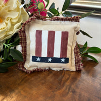 Mini Pillow Decor - Patriotic