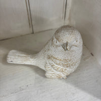 Gold Wash Cement Bird