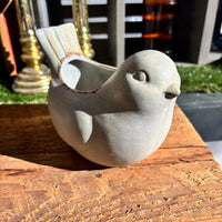 Tan Bird Pot