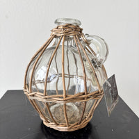 Wicker Round Vase