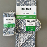 Once Again Home Co - Jen Owens Fabrique: Majolica Blue (Reversible)
