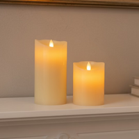 Wax LED Pillar Candle