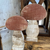 Wooden Mushrooms