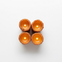 Orange Candle Pillar