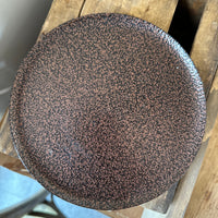 Speckled Bronze Plant Stand/Jewelry Dish