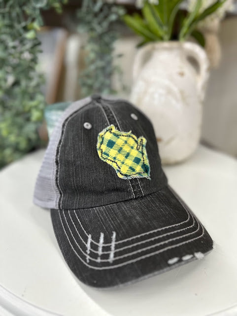 Distressed Wisconsin Hat