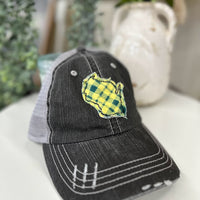 Distressed Wisconsin Hat