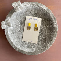 Anna Earrings - Yellow