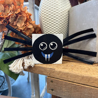 Handcrafted Wooden Spider Block