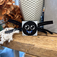 Handcrafted Wooden Spider Block