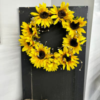 Sunflower Wreath - 19"