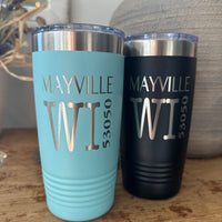 Mayville WI 53050 Tumbler - 20oz
