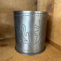 Metal Candle Holder - Leaf Design