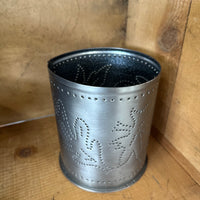 Metal Candle Holder - Leaf Design