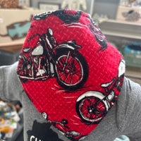 Motorcycle Baby Bib Bandana