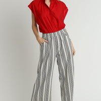 Striped Linen Pants