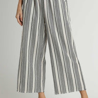 Striped Linen Pants